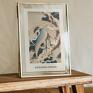 Plakat żurawie - sztuka japońska 40x50 cm (8 - 2 0009) - plakaty do salonu