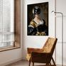 beżowe plakaty plakat batwoman - format 50x70 cm portret kobieta obraz