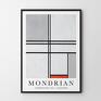 Zestaw 2 plakatów Mondrian - format 50x70 cm - plakat obraz