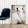 Plakat Baletnice - format 70x100 cm plakaty dla dziewczyny