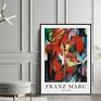 Franz Marc The Foxes - 30x40 cm - plakat plakaty