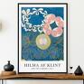 różowe plakat hilma af klint - the ten largest. 1 - format kolorowy plakaty