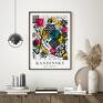 plakaty: Kandinsky abstrakcja - plakat 30x40 cm