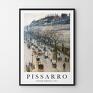 plakaty: Zestaw 3 plakatów Pissarro - plakat 40x50 cm