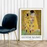 Gustav Klimt The Kiss - plakat 30x40 cm - plakaty