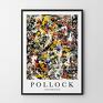 plakaty: Pollock Convergence - plakat 50x70 cm - abstrakcja