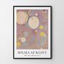 Hilma af Klint Pink - 40x50 cm - plakat reprodukcja