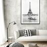 szare plakaty zdjęcie vintage paris - 50x70 cm plakat paryż