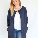 płaszc długi narzutka S - M jeans
