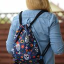Wodoodporny worek-plecak w piłki - sportowy workoplecak na co dzień