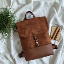 Damski plecak Velvet. Cynamon