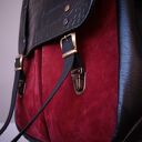 LILITH CHIMERA SMOCZA Skóra Plecak/Torba Czerwone Wino Czerń