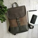 Plecak damski na laptopa 13" i iPada z naturalnej skóry