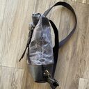 plecaki vintage szaro brązowy plecak z bawełny