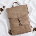 Damski plecak Velvet beżowy