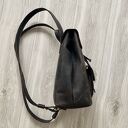 Plecak ciemno-brązowy w stylu Vintage ze skóry „Craze Horse”