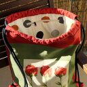 plecak/worek - red rose