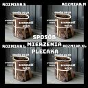 Duży damski plecak skórzany XL w kolorach buraczkowym i brązowym - na laptop 15"