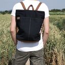 roweLOVE pocket czerń drelich