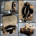 Plecak ze skóry naturalnej w kolorze brązowym