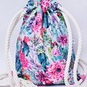 Workoplecak, torba na plecy, worek ze sznurami, plecak wodoodporny kaktusy