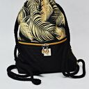 Workoplecak wodoodporny, worek plecak, plecako, ze sznurami, pióra