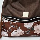 Workoplecak wodoodporny róże, worek plecak z kwiatami, plecako-worek, plecak wodoodporny z różami