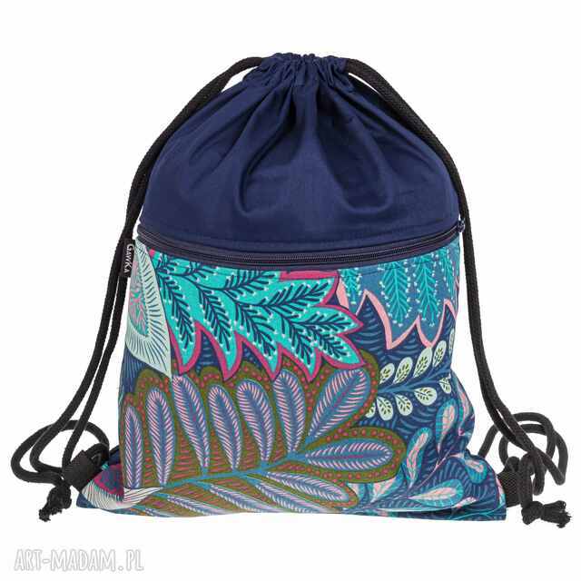 Worek etno zapinany na suwak