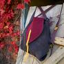 listopad kolorowa rogata małgorzata listopadowy las plecako torba