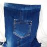 jeans plecak - worek z jeansu recykling