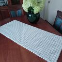Bieżnik prostokątny ze sznurka bawełnianego 50x100 cm