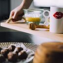 Podstawki drewniane 6 sztuk / Podkładka pod kubek olcha