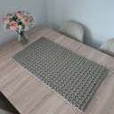 Bieżnik szydełkowy ze sznurka prostokątny 35x65 cm