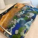 Deska do serwowania morska fala