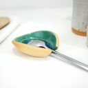 Ceramiczna podstawka do kuchni - turkus