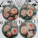 Dekoracyjne podkładki z różami decoupage shabby chic vintage