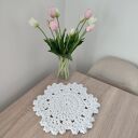 Podkładka szydełkowa ze sznurka bawełnianego 32 cm