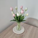 Podkładka szydełkowa ze sznurka bawełnianego okrągła 20cm