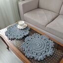 Komplet podkładek ze sznurka 2szt - 38cm