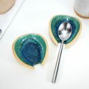 Ceramiczna podstawka do kuchni - turkus