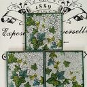 Ozdobne podkładki decoupage Magiczne Kotki - komplet 3 sztuk 10x10 cm