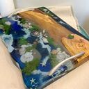 Deska do serwowania morska fala