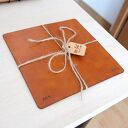 Skórzana podkładka pod mysz Wild Leather 20x20 - personalizowana
