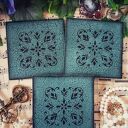 Róże w stylu vintage - dekoracyjne podkładki decoupage (komplet 3 szt.)
