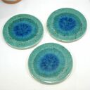 Lazurowe wybrzeże - ceramiczne podstawki pod filiżanki