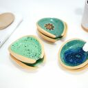 Ceramiczna podstawka do kuchni - turkus