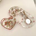 Unikalny zestaw podstawek z żywicy z suszonymi kwiatami