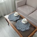 Komplet podkładek ze sznurka 2szt - 38cm