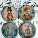Dekoracyjne podkładki decoupage Baśniowa Kraina