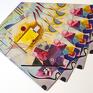 podkładki: Duża na stół - Kandinsky - prezent sztuka dekoracje